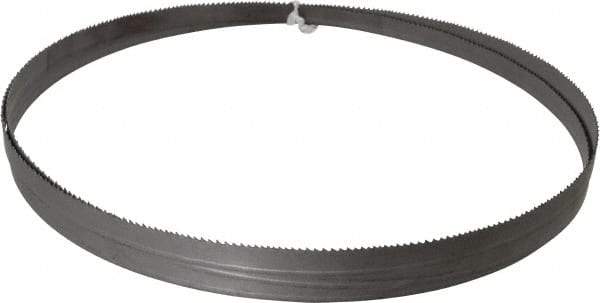 Irwin Blades - 8 to 12 TPI, 8' 2" Long x 1/2" Wide x 0.025" Thick, Welded Band Saw Blade - Bi-Metal, Toothed Edge - Eagle Tool & Supply