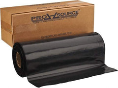 PRO-SOURCE - 6 mil Thick, Heavy-Duty Trash Bags - 38" Wide x 58" High, Black - Eagle Tool & Supply