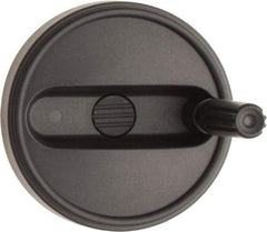 KIPP - 3.9" Diam, Thermoplastic Handwheel with Handle - 1.1" Hub Diam - Eagle Tool & Supply