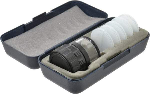 SPI - 5 Reticle, 10x Max Magnification, 1-3/8 Inch Lense Diameter, Pocket Comparator - Reticle No. 1, 5, 7, 8, 12 - Eagle Tool & Supply