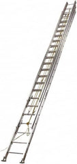 Louisville - 60' High, Type I Rating, Aluminum Industrial Extension Ladder - Eagle Tool & Supply
