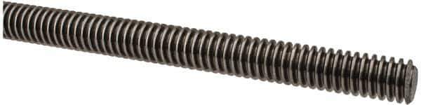 Keystone Threaded Products - 1/2-10 Acme, 6' Long, Low Carbon Steel Precision Acme Threaded Rod - Right Hand Thread, 2C Fit - Eagle Tool & Supply