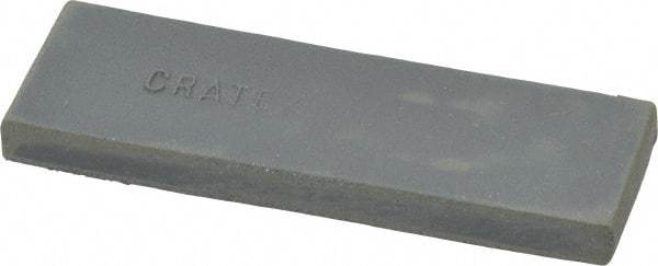 Cratex - 1" Wide x 3" Long x 1/4" Thick, Oblong Abrasive Stick - Extra Fine Grade - Eagle Tool & Supply