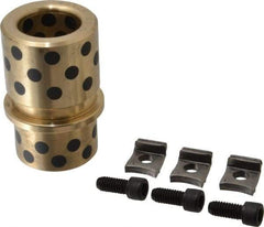 Dayton Lamina - 1-1/4" ID x 3-1/8" OAL, Cast Aluminum Bronze, Die & Mold Shoulder Bushing - Shoulder, 2-3/32" Bottom OD, 1-3/4" Top OD, 2" Under Collar, 2" Under Collar, 1-1/8" Above Collar - Eagle Tool & Supply