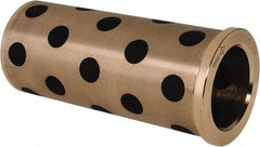 Dayton Lamina - 1-1/2" ID x 4-7/8" OAL, Aluminum Bronze, Die & Mold Shoulder Bushing - Shoulder, 2.0005" Bottom OD, 2.0005" Top OD, 2.18" Collar OD, 4-11/16" Above Collar - Eagle Tool & Supply