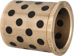 Dayton Lamina - 2" ID x 2-7/8" OAL, Aluminum Bronze, Die & Mold Shoulder Bushing - Shoulder, 2-1/2" Bottom OD, 2-1/2" Top OD, 2.68" Collar OD, 2-11/16" Above Collar - Eagle Tool & Supply