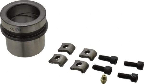 Dayton Lamina - 1-3/4" ID x 2-3/8" OAL, Steel, Die & Mold Shoulder Bushing - Short Shoulder, 2-1/2" Bottom OD, 2-1/4" Top OD, 2.658" Collar OD, 1" Under Collar, 1-3/8" Above Collar - Eagle Tool & Supply