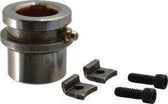 Dayton Lamina - 1" ID x 1-3/4" OAL, Steel, Bronze Plated Die & Mold Shoulder Bushing - Short Shoulder, 1.72" Bottom OD, 1-1/2" Top OD, 1.845" Collar OD, 13/16" Under Collar, 15/16" Above Collar - Eagle Tool & Supply