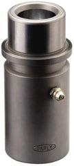 Dayton Lamina - 3" ID x 4-7/8" OAL, Steel, Bronze Plated Die & Mold Shoulder Bushing - Extra Long Shoulder, 4.19" Bottom OD, 3-3/4" Top OD, 4.283" Collar OD, 3" Under Collar, 1-7/8" Above Collar - Eagle Tool & Supply
