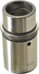 Dayton Lamina - 1-1/2" ID x 4-3/16" OAL, Steel, Die & Mold Shoulder Bushing - Extra Long Shoulder, 2.19" Bottom OD, 2" Top OD, 2.345" Collar OD, 3" Under Collar, 1-3/16" Above Collar - Eagle Tool & Supply