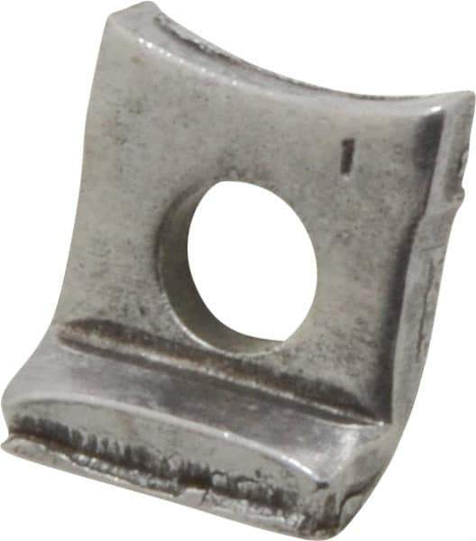 Dayton Lamina - Die & Mold Shoulder Bushing Clamp - 1-1/4, 1-1/2, 1-3/4, 2, 2-1/2, 3, 3-3/4 & 4" Diam Compatability, 25/32" Long x 5/8" Wide x 3/8" High, 0.193" Clamp Tail Height - Eagle Tool & Supply