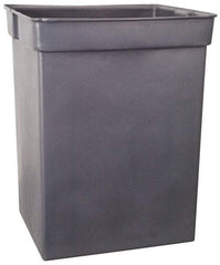 Rubbermaid - 42 Gal Rectangle Plastic Rigid Trash Can Liner - 23-1/4" Long x 20-1/4" Wide x 29" High, Compatible with Container Series Glutton - Eagle Tool & Supply