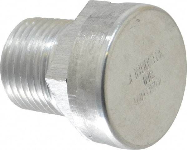 LDI Industries - 1/2 Thread, Aluminum, Protected Vent - 1-5/16" High, 1-1/4" Hex Flats Diam - Eagle Tool & Supply