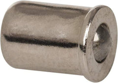 Gits - Steel, Zinc Plated, Plain Drive One Piece, Ball Valve Oil Hole Cover - 0.190-0.192" Drive Diam, 3/16" Drive-In Hole Diam, 1/4" Drive Length, 9/32" Overall Height - Eagle Tool & Supply