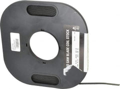 M.K. MORSE - 3/8" x 100' x 0.025" Carbon Steel Band Saw Blade Coil Stock - 18 TPI, Toothed Edge, Raker Set, Flexible Back, Constant Pitch, - Eagle Tool & Supply