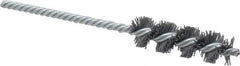 Osborn - 5/8" Diam Helical Nylon Tube Brush - 2" Brush Length, 5" OAL, 0.208" Diam Shank - Eagle Tool & Supply