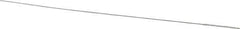 Osborn - 0.03" Diam Helical Nylon Tube Brush - 1/2" Brush Length, 4" OAL, 0.014" Diam Shank - Eagle Tool & Supply