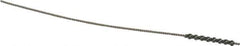 Osborn - 0.09" Diam Helical Nylon Tube Brush - 3/4" Brush Length, 4" OAL, 0.04" Diam Shank - Eagle Tool & Supply
