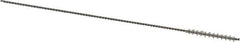 Osborn - 0.09" Diam Helical Nylon Tube Brush - 3/4" Brush Length, 4" OAL, 0.04" Diam Shank - Eagle Tool & Supply