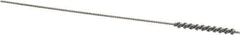 Osborn - 0.105" Diam Helical Nylon Tube Brush - 1" Brush Length, 4" OAL, 0.046" Diam Shank - Eagle Tool & Supply