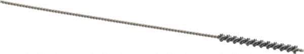 Osborn - 0.105" Diam Helical Nylon Tube Brush - 1" Brush Length, 4" OAL, 0.046" Diam Shank - Eagle Tool & Supply