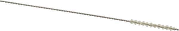 Osborn - 0.105" Diam Helical Nylon Tube Brush - 1" Brush Length, 4" OAL, 0.046" Diam Shank - Eagle Tool & Supply