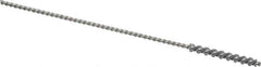 Osborn - 1/8" Diam Helical Nylon Tube Brush - 1" Brush Length, 4" OAL, 0.067" Diam Shank - Eagle Tool & Supply