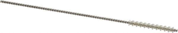 Osborn - 1/8" Diam Helical Nylon Tube Brush - 1" Brush Length, 4" OAL, 0.067" Diam Shank - Eagle Tool & Supply