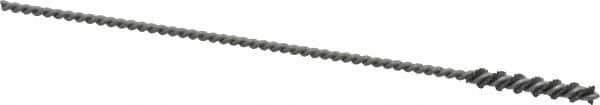 Osborn - 0.165" Diam Helical Nylon Tube Brush - 1" Brush Length, 5" OAL, 0.093" Diam Shank - Eagle Tool & Supply