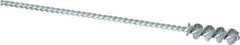 Osborn - 0.325" Diam Helical Nylon Tube Brush - 1" Brush Length, 5" OAL, 0.119" Diam Shank - Eagle Tool & Supply