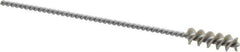 Osborn - 0.325" Diam Helical Nylon Tube Brush - 1" Brush Length, 5" OAL, 0.119" Diam Shank - Eagle Tool & Supply