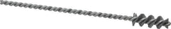 Osborn - 0.385" Diam Helical Nylon Tube Brush - 1" Brush Length, 5" OAL, 0.152" Diam Shank - Eagle Tool & Supply