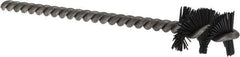 Osborn - 0.765" Diam Helical Nylon Tube Brush - 1" Brush Length, 5" OAL, 0.228" Diam Shank - Eagle Tool & Supply