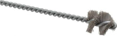 Osborn - 0.89" Diam Helical Nylon Tube Brush - 1" Brush Length, 5" OAL, 0.228" Diam Shank - Eagle Tool & Supply