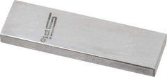 SPI - 0.1001" Rectangular Steel Gage Block - Accuracy Grade 0, Includes NIST Traceability Certification - Eagle Tool & Supply