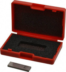 SPI - 0.1002" Rectangular Steel Gage Block - Accuracy Grade 0, Includes NIST Traceability Certification - Eagle Tool & Supply