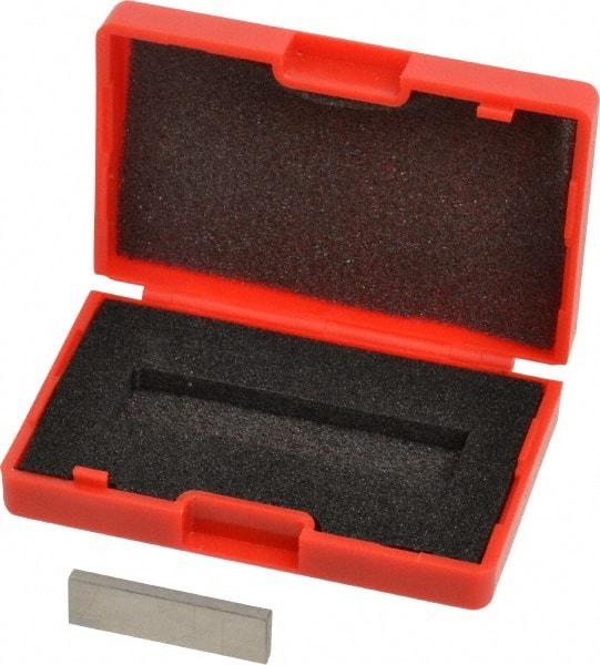 SPI - 0.104" Rectangular Steel Gage Block - Accuracy Grade 0, Includes NIST Traceability Certification - Eagle Tool & Supply