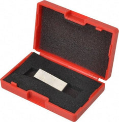 SPI - 0.106" Rectangular Steel Gage Block - Accuracy Grade 0, Includes NIST Traceability Certification - Eagle Tool & Supply