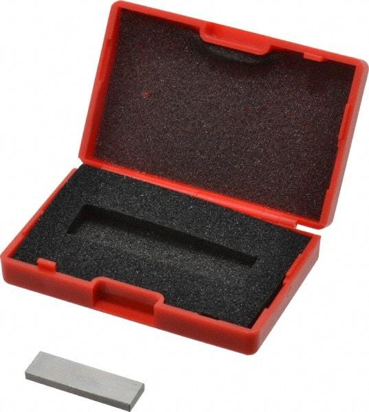 SPI - 0.11" Rectangular Steel Gage Block - Accuracy Grade 0, Includes NIST Traceability Certification - Eagle Tool & Supply