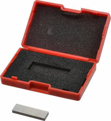 SPI - 0.119" Rectangular Steel Gage Block - Accuracy Grade 0, Includes NIST Traceability Certification - Eagle Tool & Supply