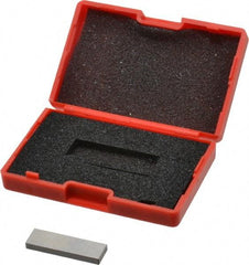 SPI - 0.121" Rectangular Steel Gage Block - Accuracy Grade 0, Includes NIST Traceability Certification - Eagle Tool & Supply