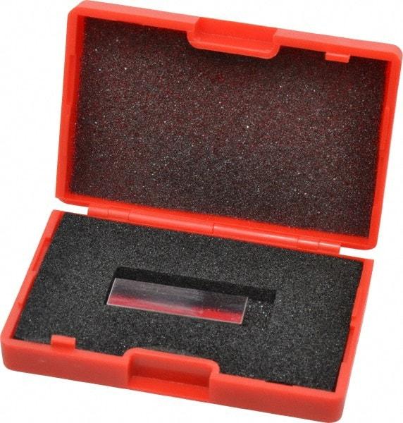 SPI - 0.13" Rectangular Steel Gage Block - Accuracy Grade 0, Includes NIST Traceability Certification - Eagle Tool & Supply