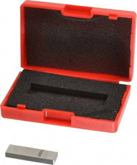 SPI - 0.142" Rectangular Steel Gage Block - Accuracy Grade 0, Includes NIST Traceability Certification - Eagle Tool & Supply