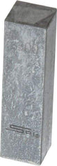 SPI - 0.3" Rectangular Steel Gage Block - Accuracy Grade 0, Includes NIST Traceability Certification - Eagle Tool & Supply