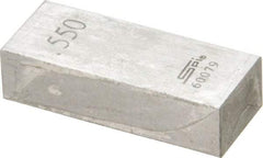 SPI - 0.55" Rectangular Steel Gage Block - Accuracy Grade 0, Includes NIST Traceability Certification - Eagle Tool & Supply