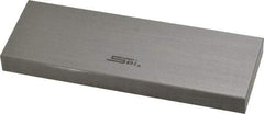 SPI - 4" Rectangular Steel Gage Block - Accuracy Grade 0, Includes NIST Traceability Certification - Eagle Tool & Supply