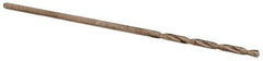 SGS - 1/32" 118° Solid Carbide Jobber Drill - Bright Finish, Right Hand Cut, Spiral Flute, Straight Shank, 1-1/4" OAL, Faceted Point - Eagle Tool & Supply