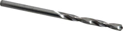 SGS - 9/64" 118° Solid Carbide Jobber Drill - Bright Finish, Right Hand Cut, Spiral Flute, Straight Shank, 2-1/2" OAL, Faceted Point - Eagle Tool & Supply