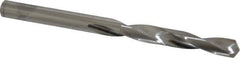 SGS - 17/64" 118° Solid Carbide Jobber Drill - Bright Finish, Right Hand Cut, Spiral Flute, Straight Shank, 3-1/2" OAL, Faceted Point - Eagle Tool & Supply