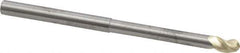 Accupro - 1/4" Diam, 3/8" LOC, 3 Flute Solid Carbide Ball End Mill - ZrN Finish, Single End, 4" OAL, 1/4" Shank Diam, Spiral Flute - Eagle Tool & Supply